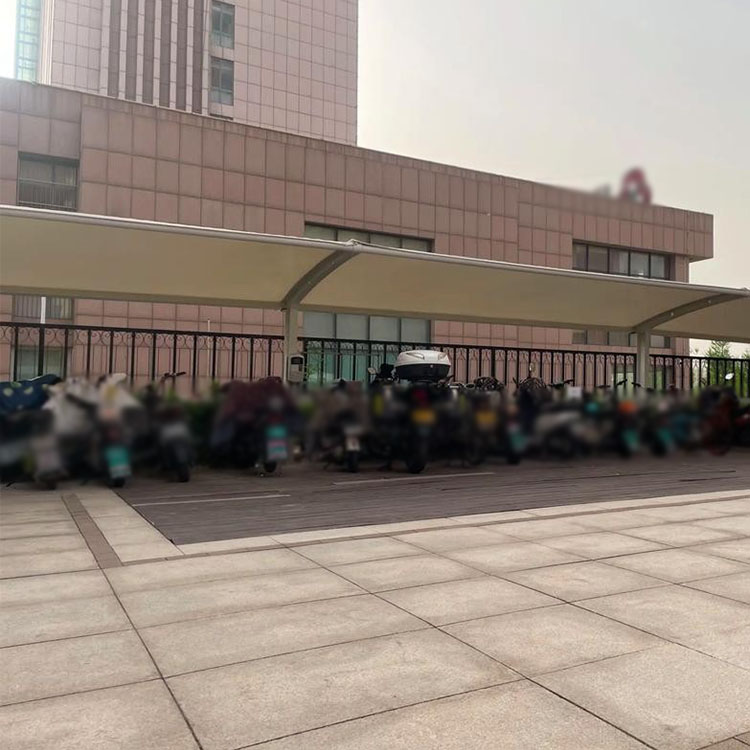 衡阳膜结构电动车棚